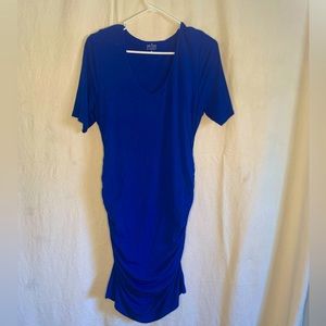 Royal blue Tshirt dress